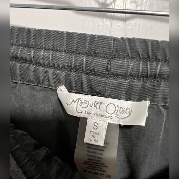 Margaret O’Leary Grey Cargo Joggers Size S $330 - Picture 2 of 3